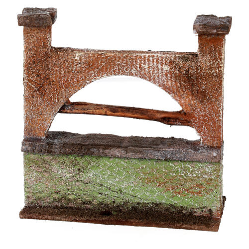 Small wall with arch for 12 cm nativity scene 3