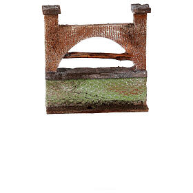 Arched Wall for Nativity 12cm 15x5x10 cm