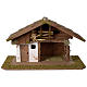 Wooden Stable Nordic inspired 30x55x30cm for statues of 10-12 cm s1