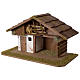 Wooden Stable Nordic inspired 30x55x30cm for statues of 10-12 cm s2