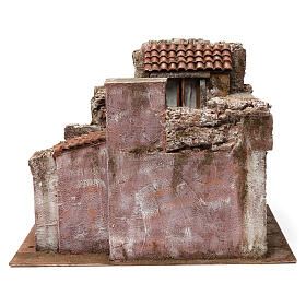 Casas, ambientaciones y tiendas: Aldea Callejón Corto para belén 12 cm de altura media 30x35x45 cm