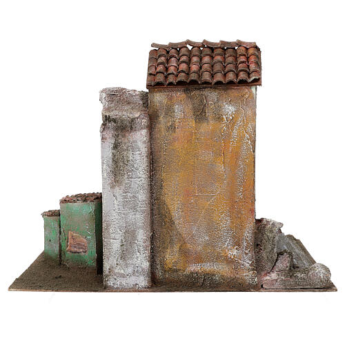 Pueblo callejón para belén 12 cm 30X35X45 cm 4