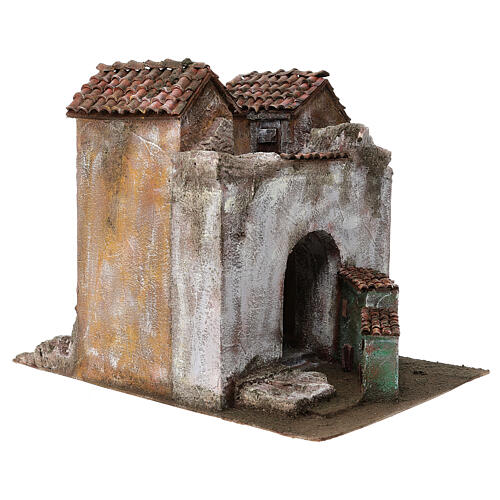 Pueblo callejón para belén 12 cm 30X35X45 cm 5