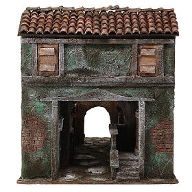 Vicolo Quarto alley setting for 12 cm nativity scene