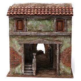 Casas, ambientaciones y tiendas: Aldea Callejón Cuarto 12 cm de altura media 30x35x45 cm