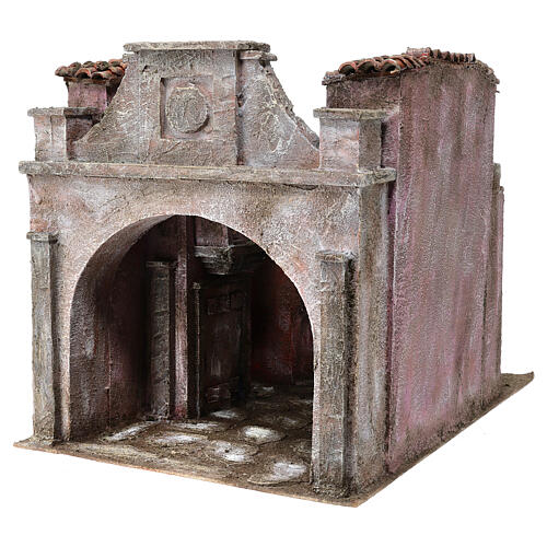 Dorf Gasse mit einer Länge von 12 cm 30x35x45 cm 3