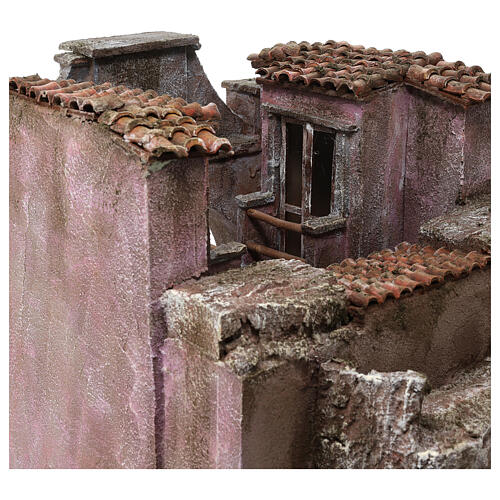 Dorf Gasse mit einer Länge von 12 cm 30x35x45 cm 4