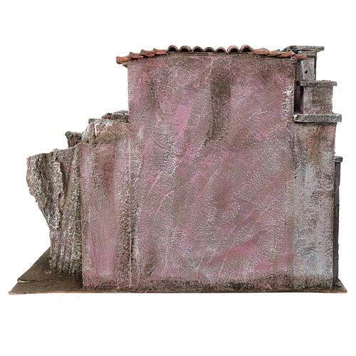 Dorf Gasse mit einer Länge von 12 cm 30x35x45 cm 6