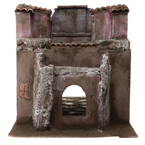 Dorf Gasse mit einer Länge von 12 cm 30x35x45 cm 7
