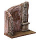 Brick wall with pillar for 12 cm nativity scene s3