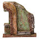 Wall with Brick arch for 10 cm Nativity 10X15X5 cm s1