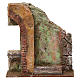 Wall with Semi arch for 12 cm Nativity 20X20X5 cm s1
