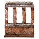 Small wall with four pillars for 12 cm nativity scene s1