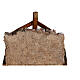 Pozo con hilo y vigas de madera para belén 10 cm tamaño 15x15x10 cm estilo palestino s4