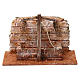 Well with String and Beams in wood Palestinian style for 12 cm Nativity 15X20X10 cm s1