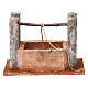 Small well with rope for 12 cm nativity scene, Palestine style s1
