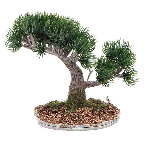 Japanese pine tree for nativity scene in PVC 2