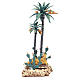 Palm tree and cactus for nativity scene in PVC, 20cm s1