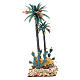 Palm tree and cactus for nativity scene in PVC, 20cm s2