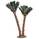Doppel-Palmen, reale Höhe 40 cm, aus Kork s1