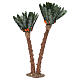Doppel-Palmen, reale Höhe 40 cm, aus Kork s2