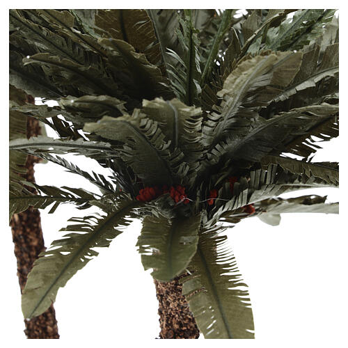 Double palm for nativity scene in cork, 40cm 3