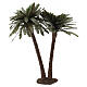Double palm for nativity scene in cork, 40cm s9