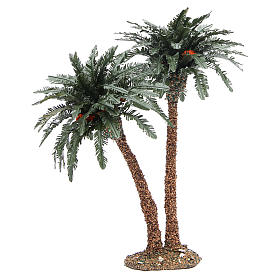 Podwójna palma do szopki 25cm