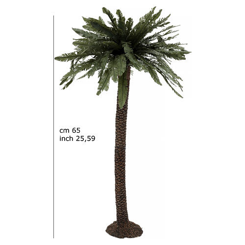Palme für Krippe, Höhe 65 cm, Harz 5
