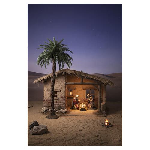 Palma per presepe h. reale 65 cm resina 2