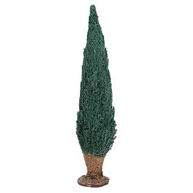 Cypress tree for nativity scene in resin measuring 50cm