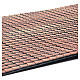 Telhado presépio painel telhas vermelhas matizadas 70x50 cm s2