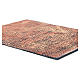 Roof panel with small red shingles 70x50cm nativity accessories s2