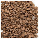 Brown pebbles for nativities, 500gr s1