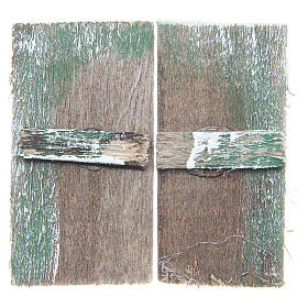 Finestra in legno cm 5,5x3 rettangolare set 2 pz