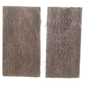 Finestra in legno cm 5,5x3 rettangolare set 2 pz