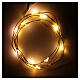 LED Christmas lights, 10 drop shaped, multicoloured and battery powered s1