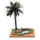 Palm tree for DIY nativities with pond 35x18x18cm s1
