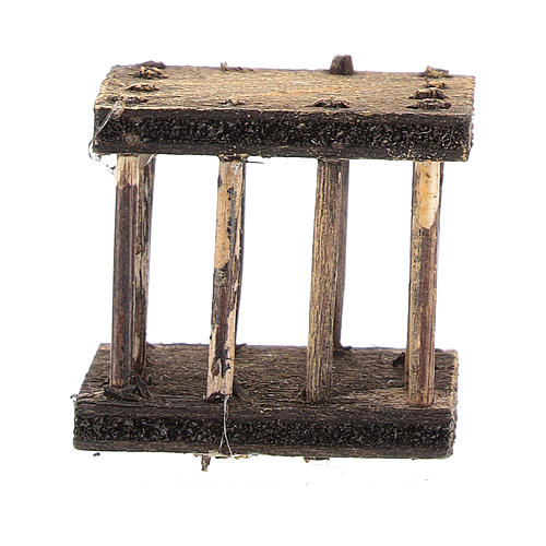 Cage 2,5x3x2,5 cm for Neapolitan nativity 4
