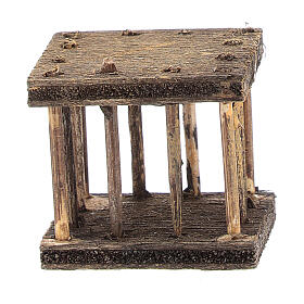 Presépio Napolitano: Gaiola presépio napolitano 2,5x3x2,5 cm Presépio Napolitano: Gaiola presépio napolitano 2,5x3x2,5 cm