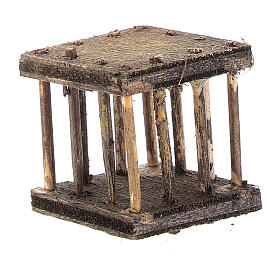 Presépio Napolitano: Gaiola presépio napolitano 2,5x3x2,5 cm Presépio Napolitano: Gaiola presépio napolitano 2,5x3x2,5 cm