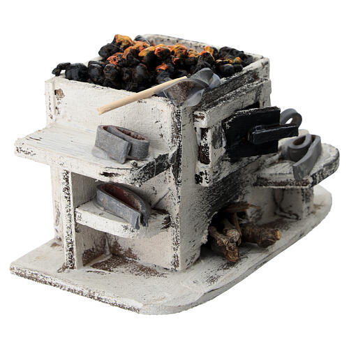 Forge crèche napolitaine 6x8,5x6 cm 4