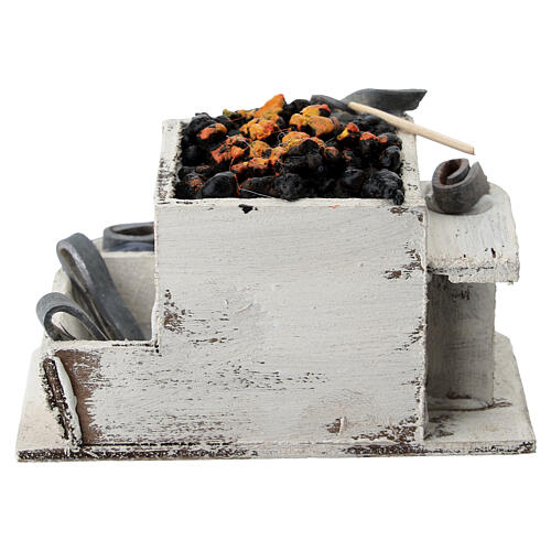 Forge crèche napolitaine 6x8,5x6 cm 5