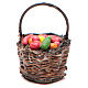 Neapolitan Nativity accessory: fruit basket with handle 4x31x6cm s1