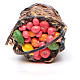 Neapolitan Nativity accessory: fruit basket with handle 4x31x6cm s4
