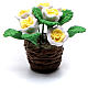 Vase avec fleurs accessoire pour crèche s1