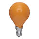 Lámpara esfera E14 25W Amarillo s1