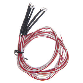 Efekty do szopki: jednostki sterujące, pompy, silniczki: Światła Led 5 elementów średnica 3 mm zielony