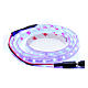 Blue  led strip 1 m 30 led with connector s1