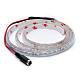 Blue  led strip 1 m 30 led with connector s3